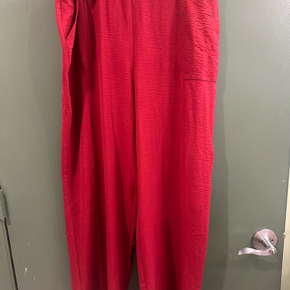 Soho Apparel Red Elastic-Waist Skirt or Shorts